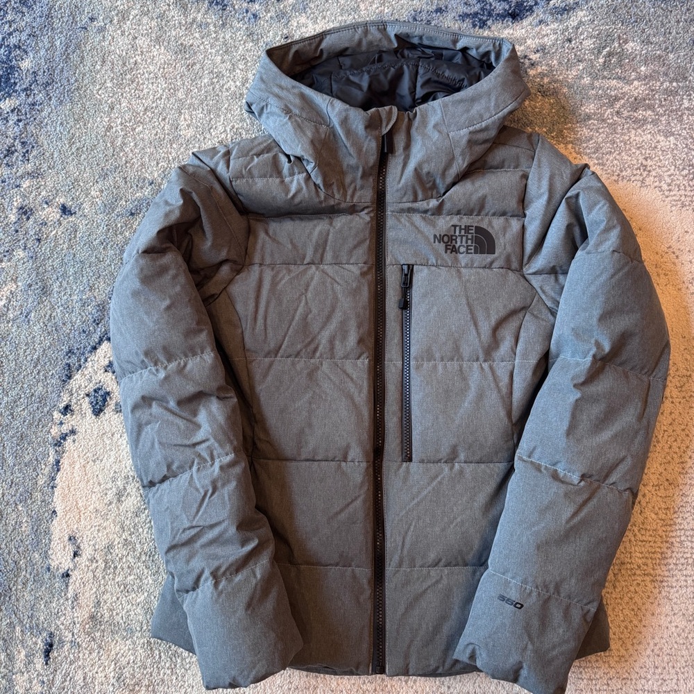 North Face Heavenly Down Jacket heather gray size XS